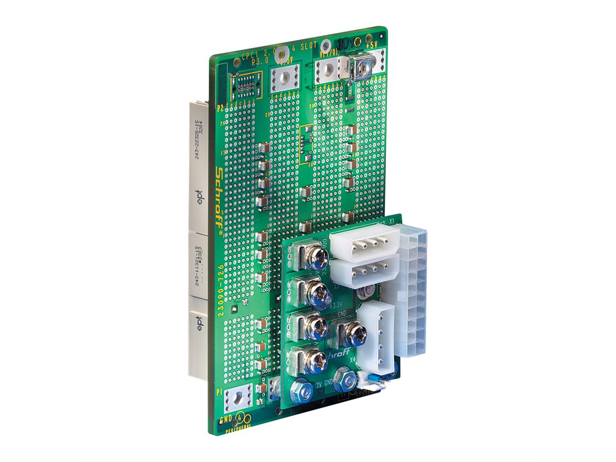 SCHROFF CPCI Power Piggyback, connecteur ATX