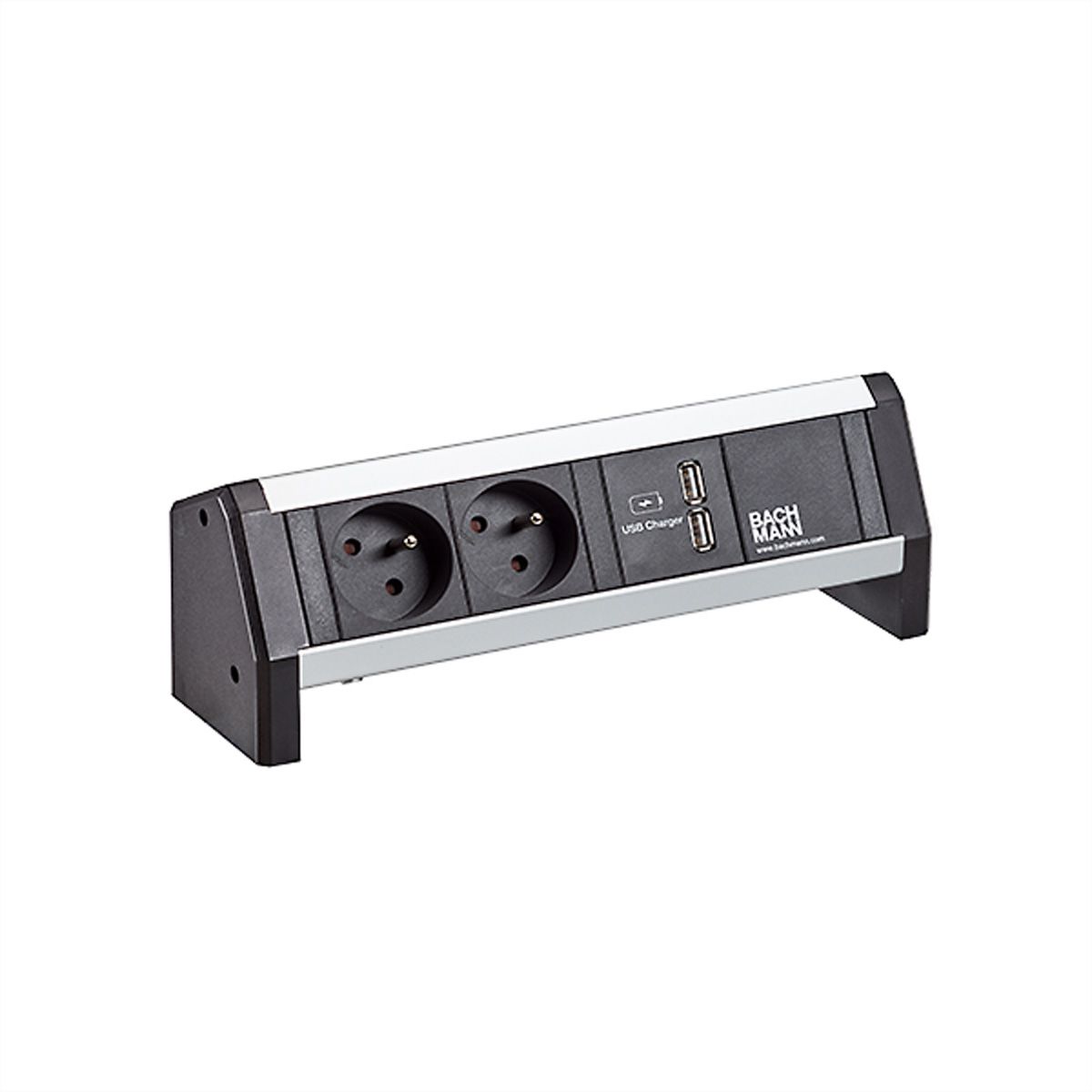BACHMANN DESK 2xUTE 1xUSB Charger GST18 noir