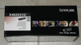 Lexmark X463X31G Cartouche de toner Original Noir 1 pièce(s)