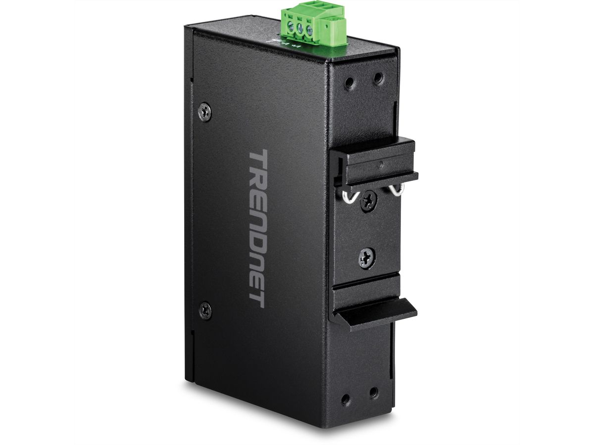 TRENDnet TI-ELC50 Mini switch industriel rail DIN, Fast Ethernet à 5 ports