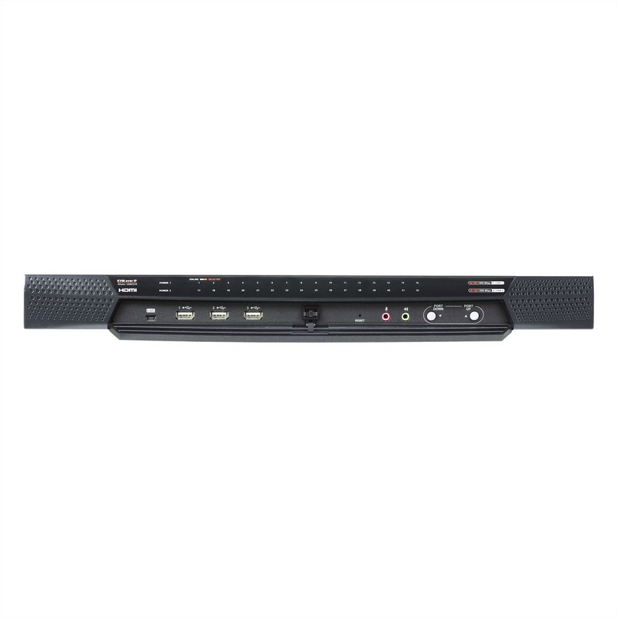 ATEN KN8032VB Accès partagé 1 local/8 distant commutateur KVM sur IP 32 ports multi-interface Cat 5