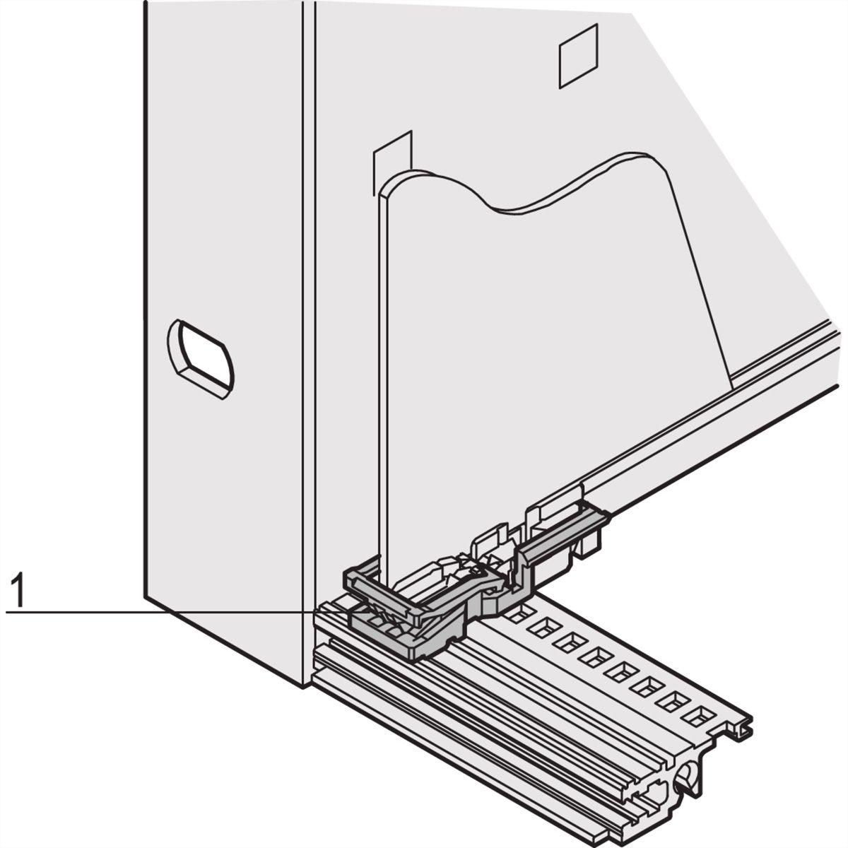 Support de carte de circuit imprimé SCHROFF A