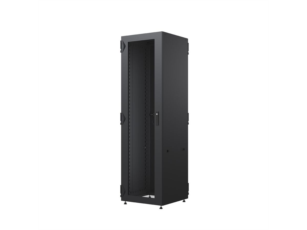 SCHROFF Varistar CP IP 20 Armoire, porte avant en verre, porte arrière en acier, 42 U 2000H 600W 600D