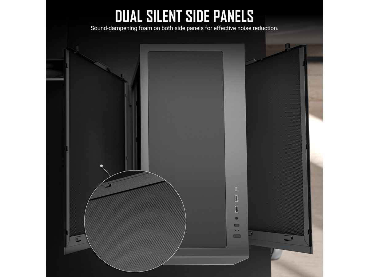 ANTEC Performance P7S Boîtiers PC Mid Tower, ATX, M-ATX et ITX, argent