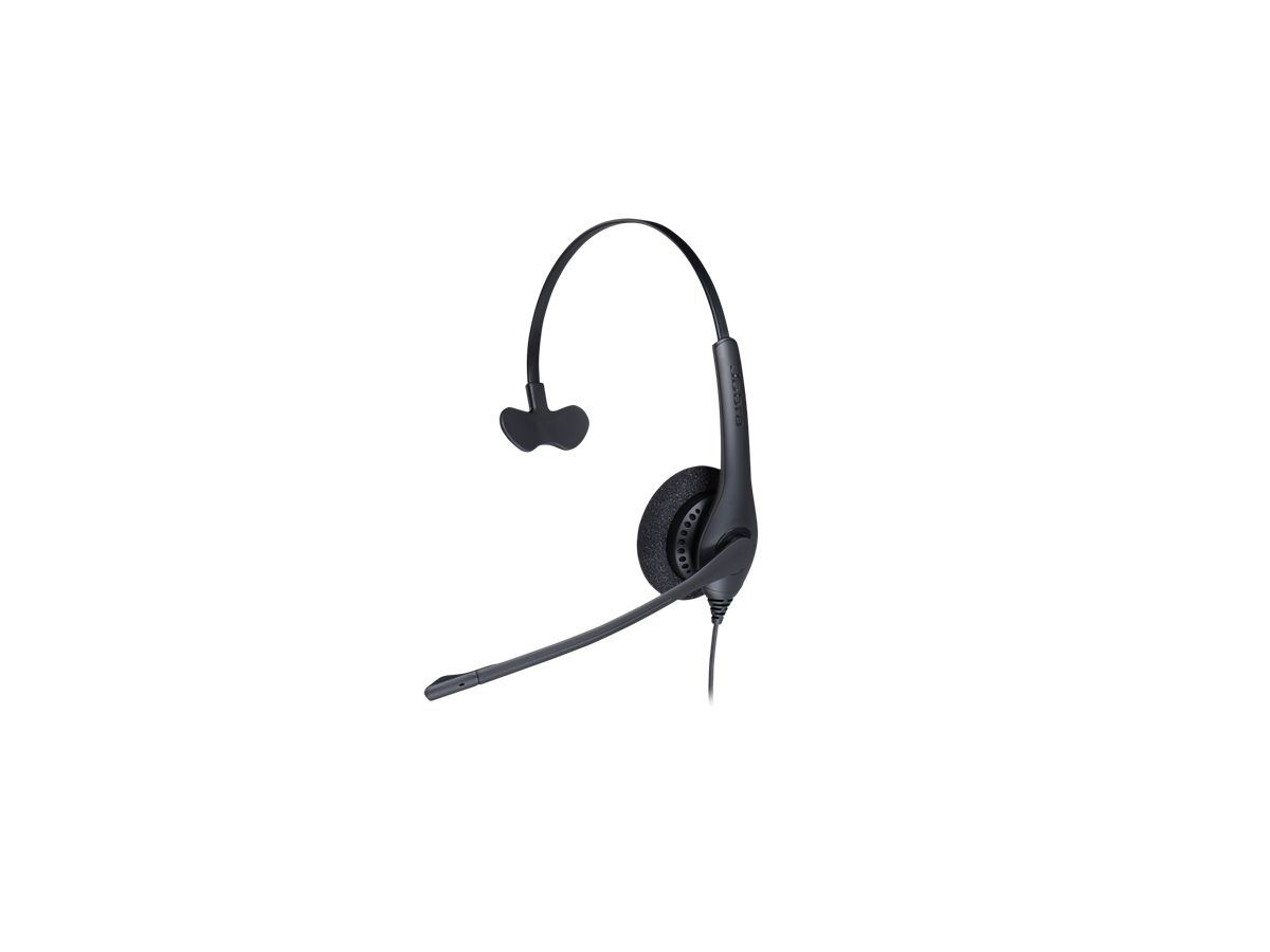 Jabra BIZ 1500 Mono QD Monophonique Bandeau Noir Casque audio