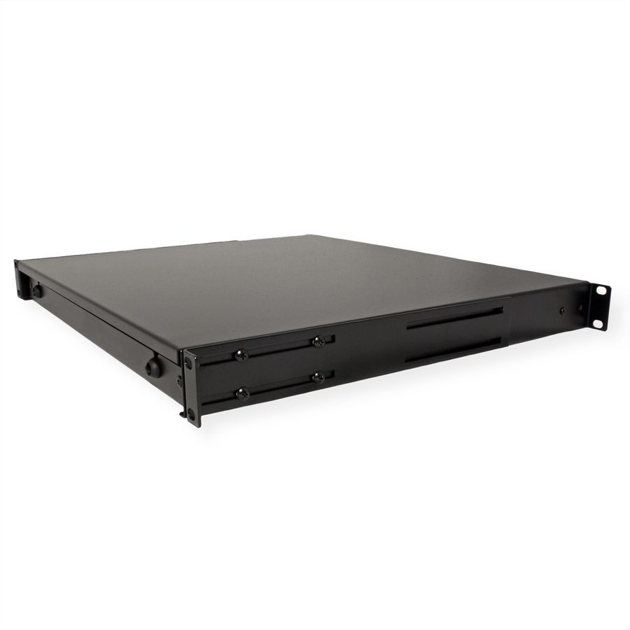 ROLINE 19" Tiroir pour clavier 1U, 400P verrouillable noir