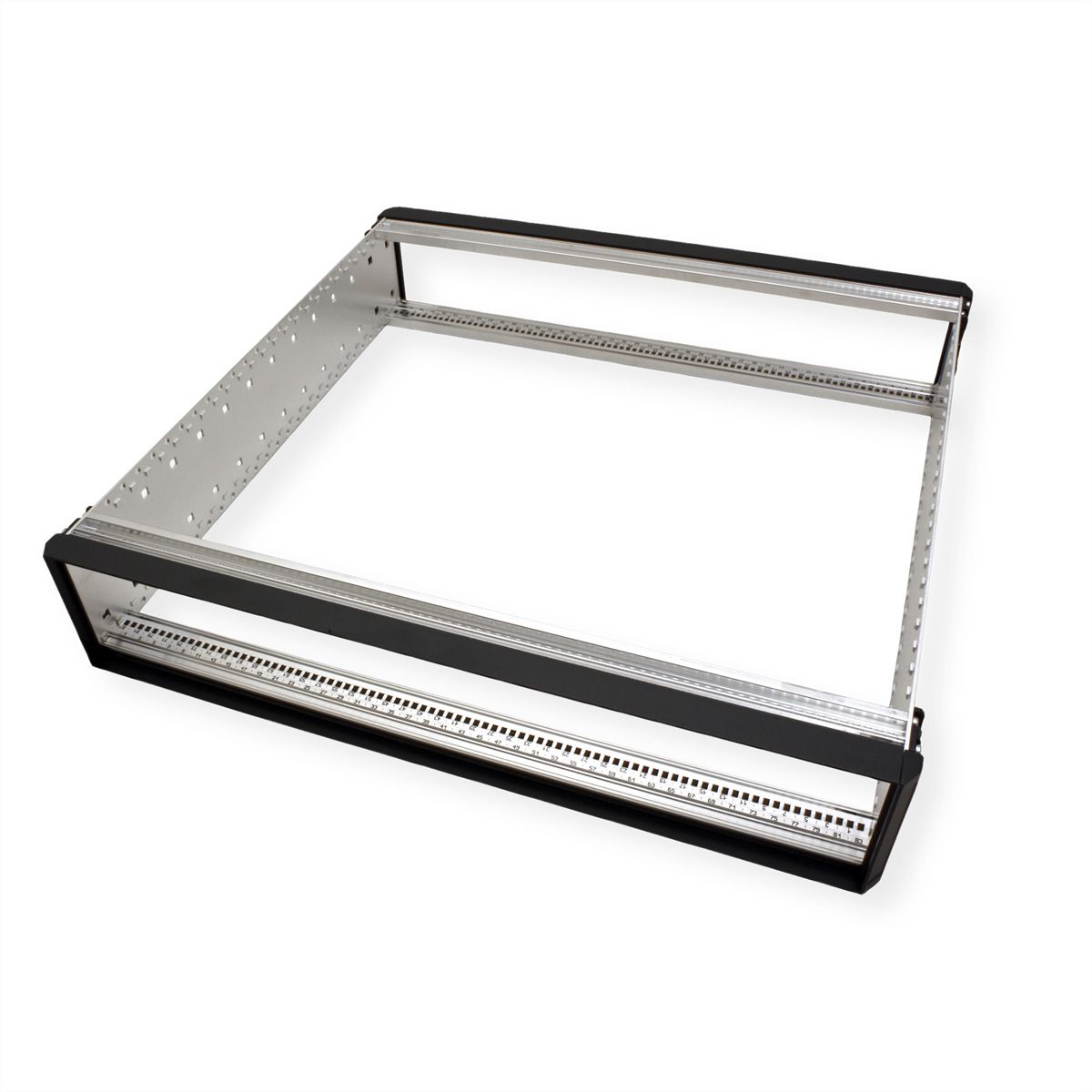 SCHROFF RatiopacPRO, coffret de bureau, blindage rétractable, garniture avant, 2 U, 84 HP, 435 mm