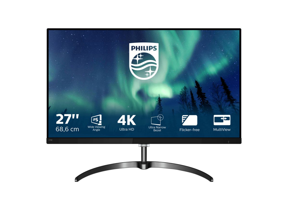 Philips E Line Moniteur LCD 4K Ultra HD 276E8VJSB/00