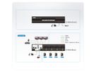 ATEN CS1964 Commutateur KVM 3 affichages DisplayPort 4K, 4 ports USB 3.0