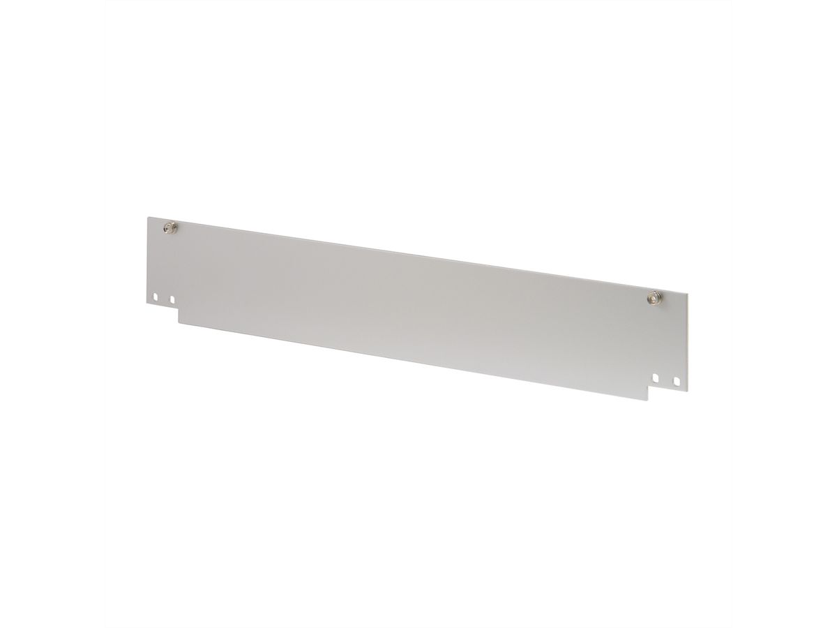 Face avant SCHROFF Inpac, basculante, 2 U, 2,5 mm, alu, anodisé, bords non traités