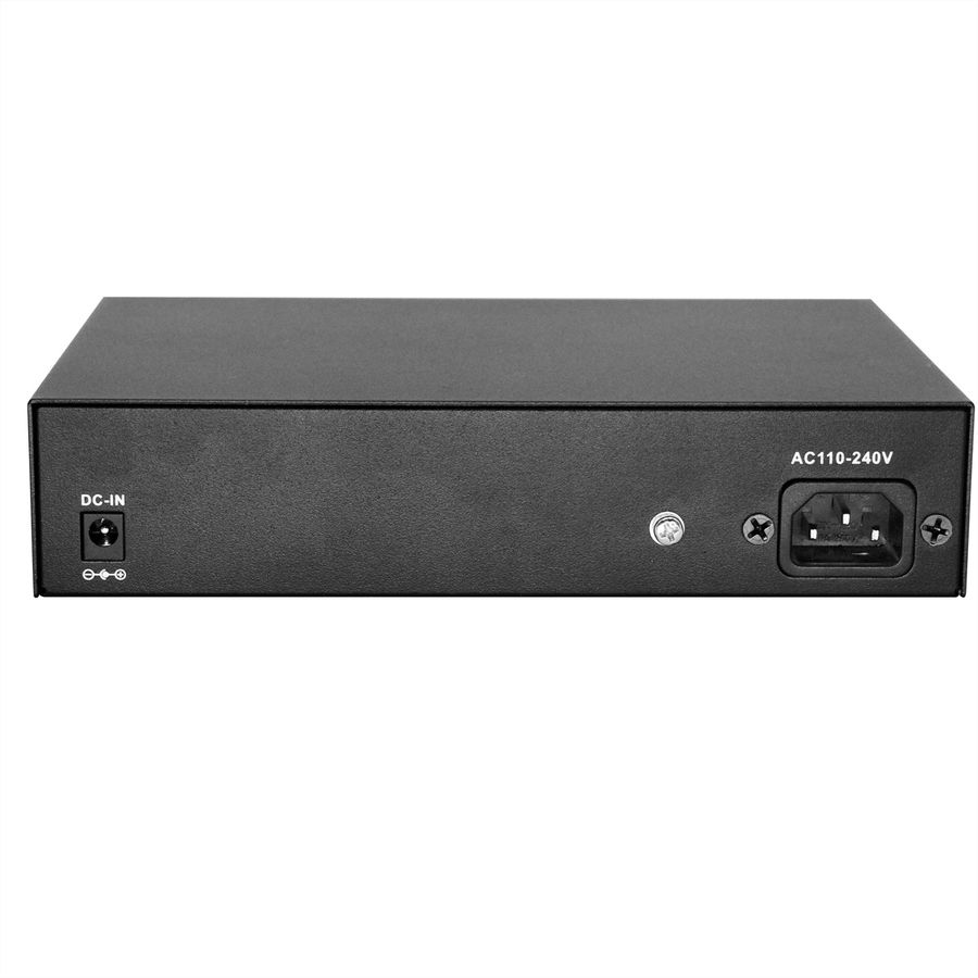 VALUE Switch PoE+ Gigabit Ethernet, 8+2 ports Uplink (1x GbE, 1x SFP)
