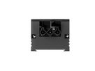 BACHMANN STEP BASE 3xUTE GST18, Fiche à contact de protection CEE 7/7 C19 0,5m, noir