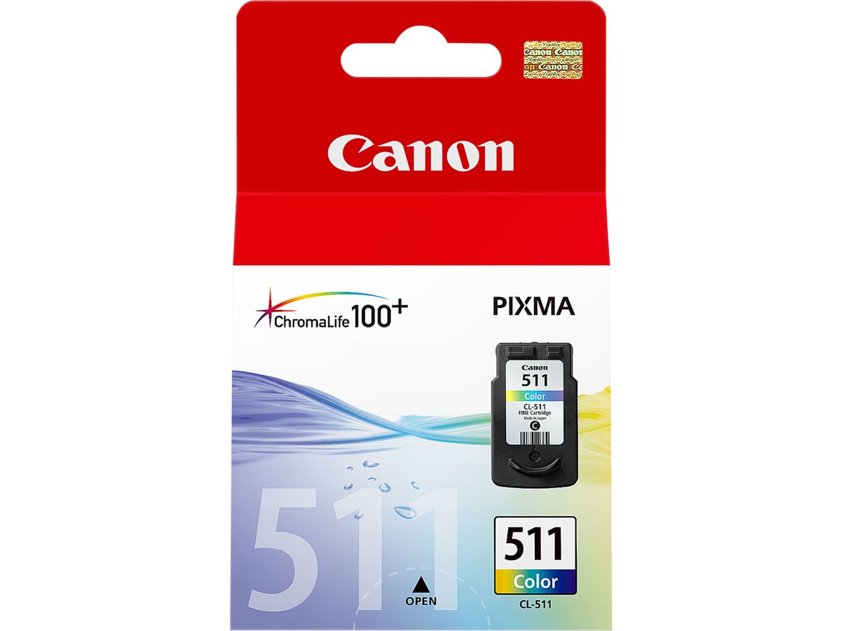 Canon Cartouche d'encre couleur CL-511 C/M/Y