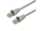 TELEGÄRTNER Cordon S/FTP, Cat.6A, LSOH, gris, 6 m