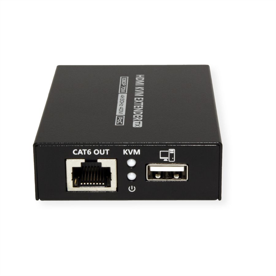 VALUE Prolongateur KVM via Cat.6/6A, HDMI4K30, max. 40m