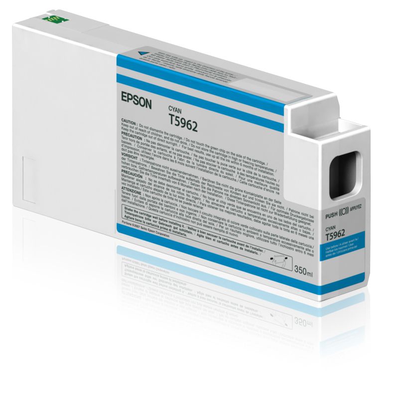 Epson Encre Pigment Cyan SP 7700/9700/7900/9900/7890/9890 (350ml)