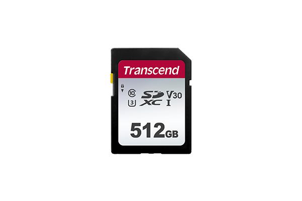 Transcend 300S mémoire flash 512 Go SDXC Classe 10 NAND