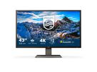 Philips P Line 439P1/00 écran plat de PC 108 cm (42.5") 3840 x 2160 pixels 4K Ultra HD LCD Noir