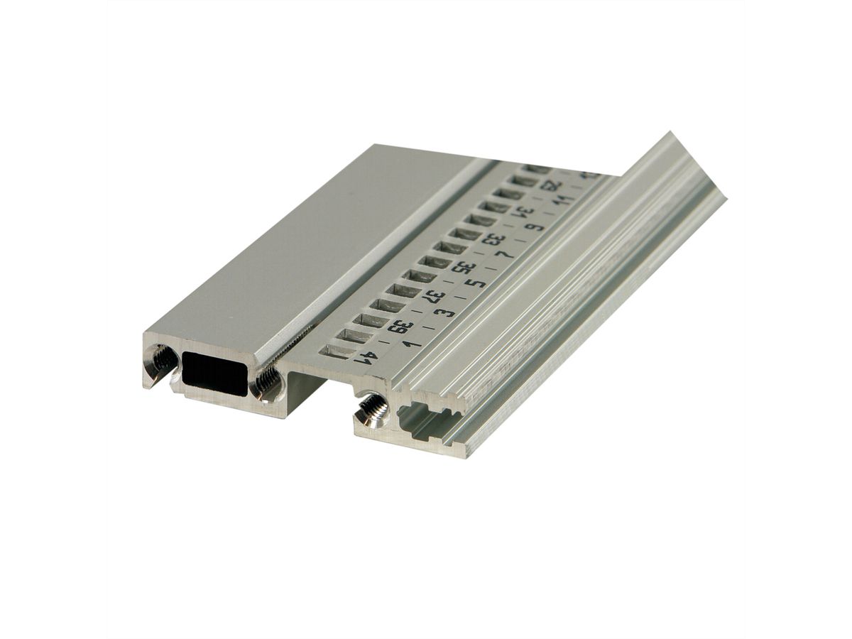 Rail horizontal SCHROFF, arrière, type R-VT, robuste, 84 CV