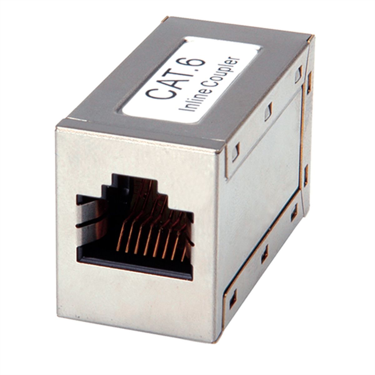 ROLINE Coupleur RJ-45 blindé, Cat.6 (Classe E)