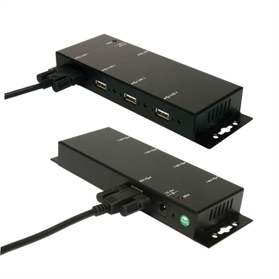 EXSYS EX-1166HMV Hub métal externe USB 2.0 vissable