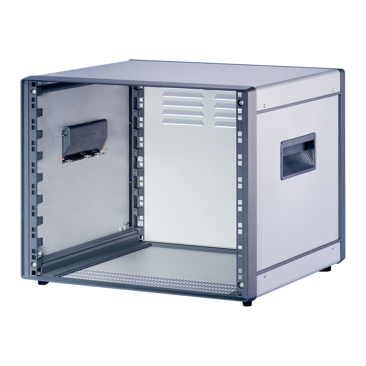 SCHROFF Comptec 19" Desktop Case, non blindé, capot alu, 12 U, 84 HP, 500 mm