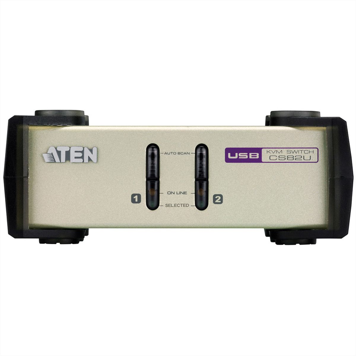 ATEN CS82U Switch KVM VGA, PS/2+USB, 2 ports