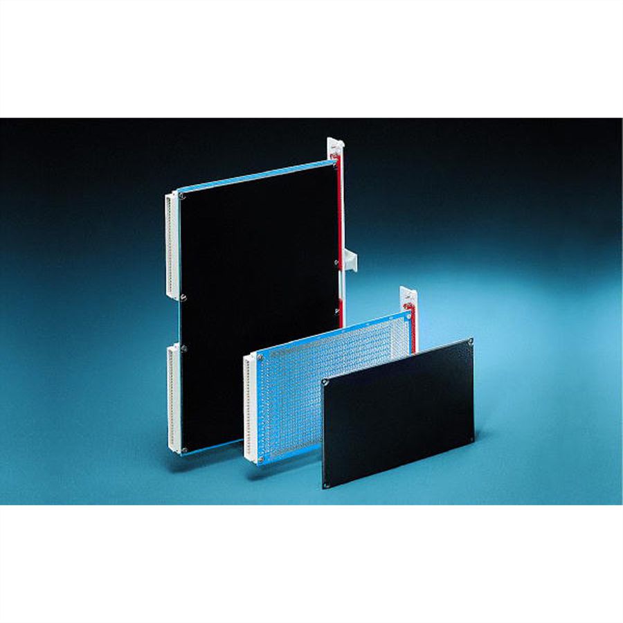 Couvercle latéral à souder pour circuit imprimé SCHROFF, 3 U, 100 mm x 160 mm, 85°C
