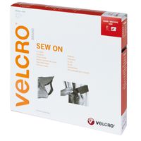 VELCRO® Crochets & velours 20mmx10m brun, bande à coudre