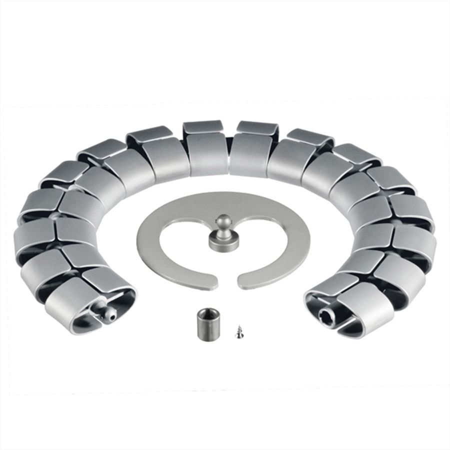 Kabelschlange® Premium Set argent 75 cm