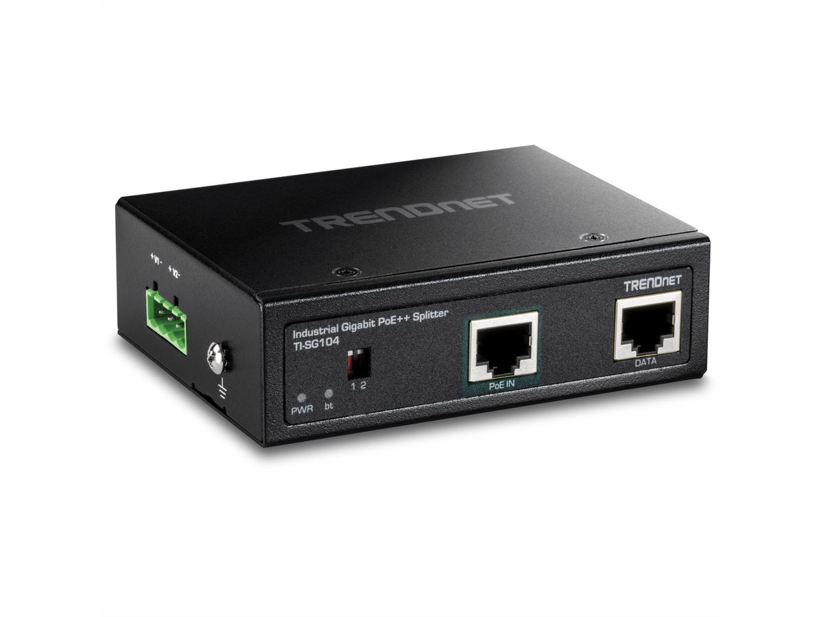 TRENDnet TI-SG104 Splitter UPoE Gigabit industriel