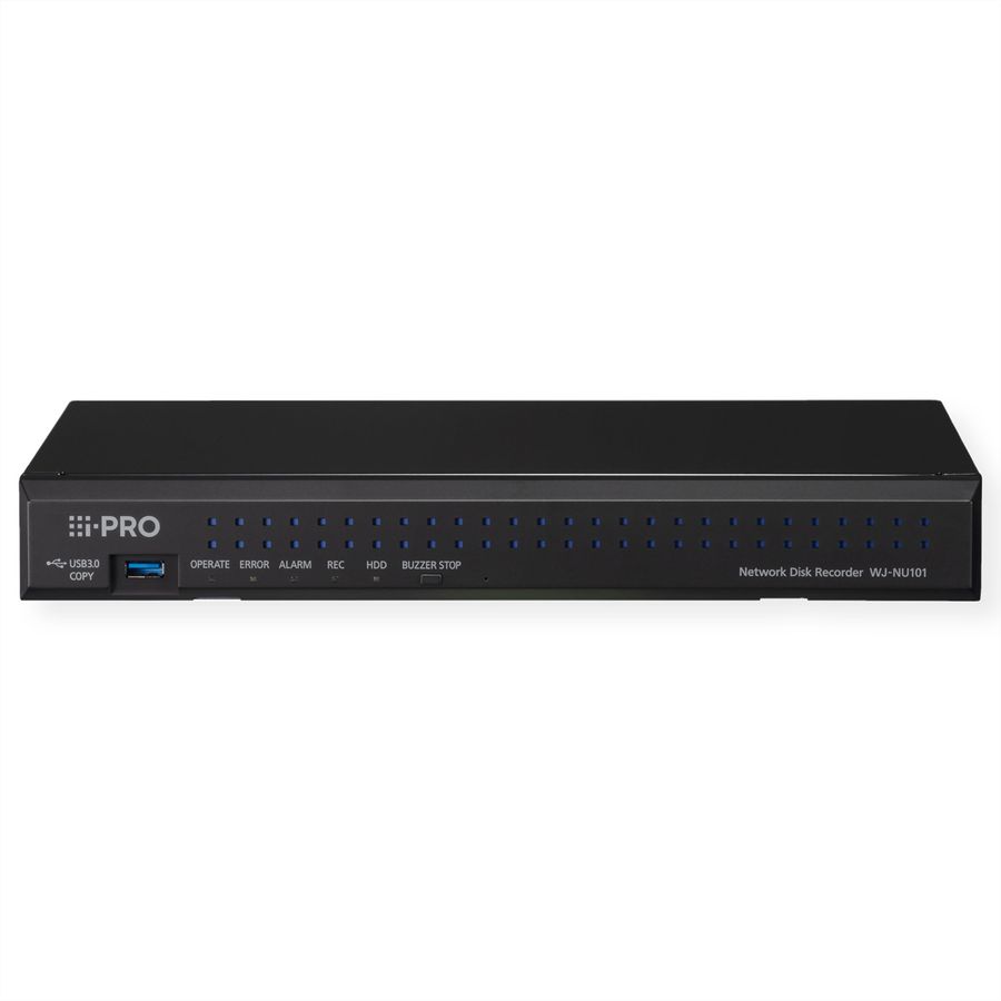 i-PRO WJ-NU101KG NVR Enregistreur vidéo en réseau 4-CH, 4x PoE