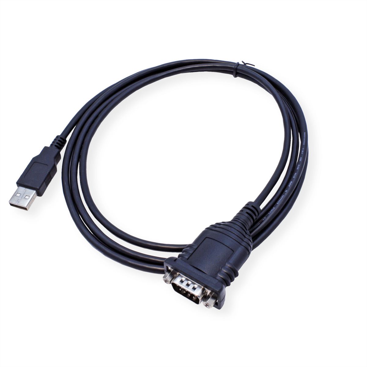 EXSYS EX-13001 Câble USB 2.0 vers 1 x série RS-232 avec connecteur 9 broches FTDI Chip-Set