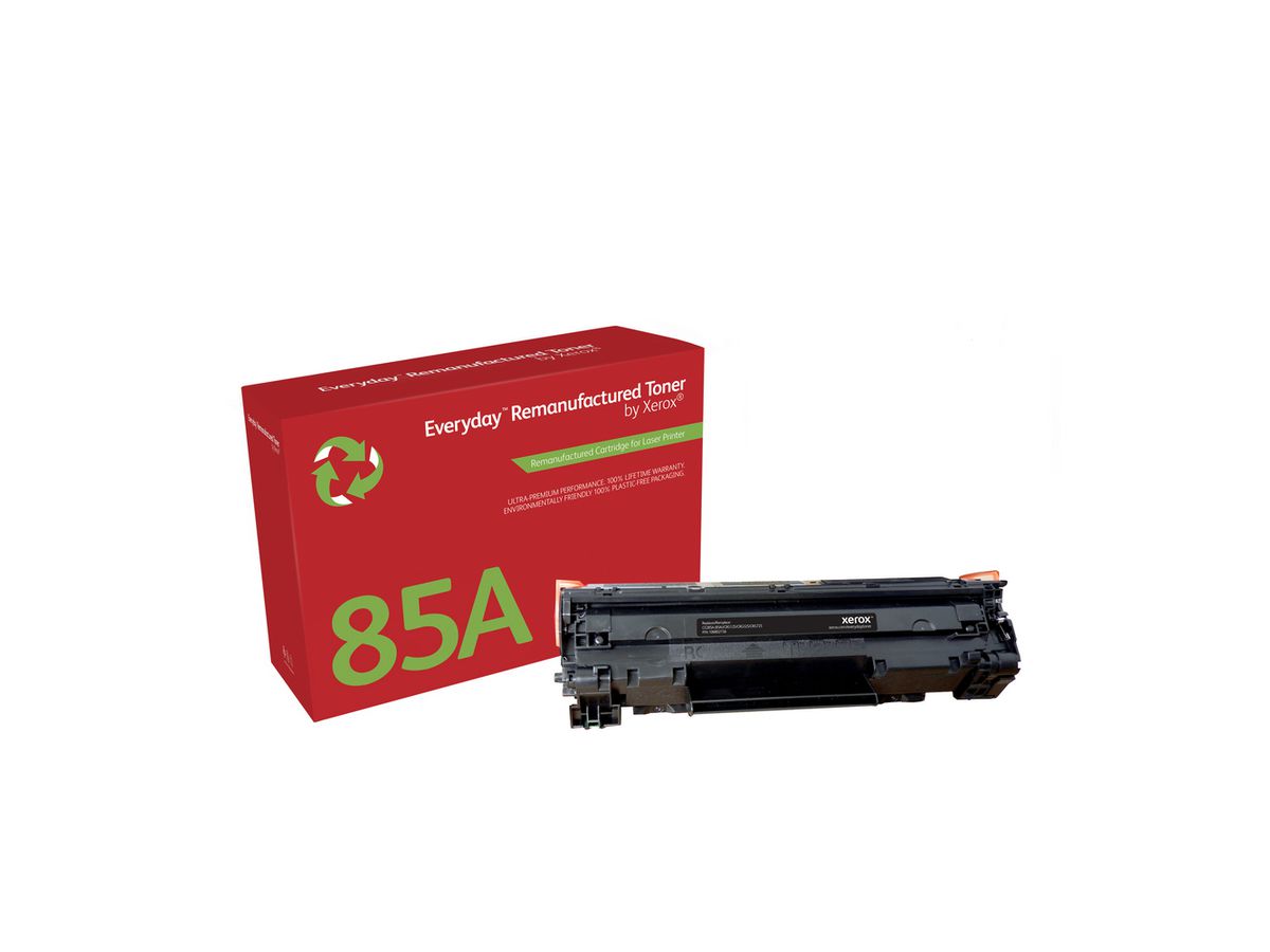 Remanufacturé Everyday Toner Noir de Xerox pour HP 85A (CE285A), Capacité standard