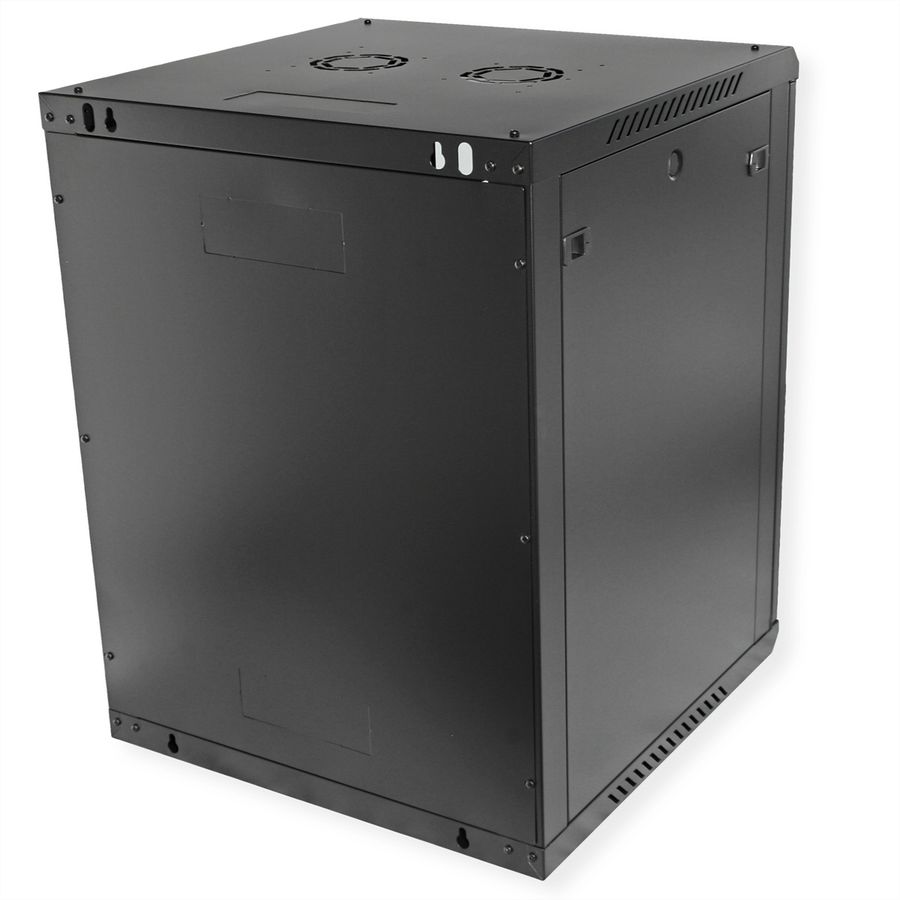 ROLINE 19" Boîtier mural Basic Plus 15U, 600x600 LxP noir