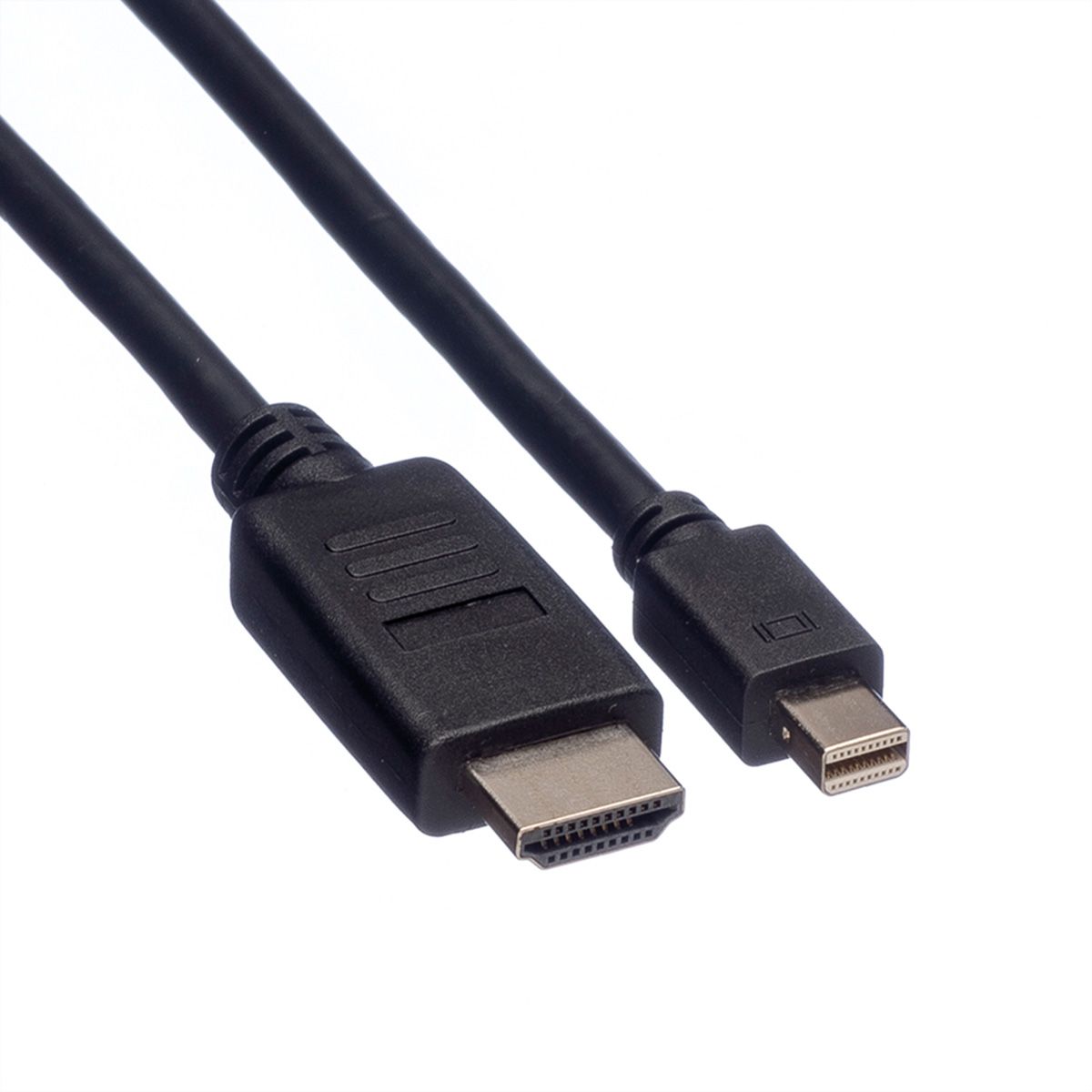 ROLINE Câble Mini DisplayPort, Mini DP - HDTV, M/M, noir, 4,5 m