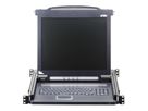 ATEN CL1000M Console KVM, LCD 43cm, VGA, PS/2, ES-Layout