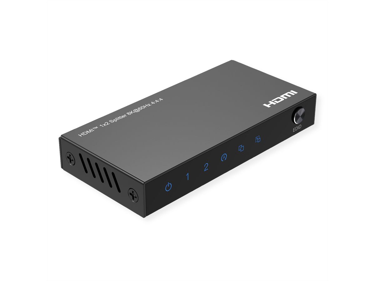 ROLINE Distributeur HDMI, 8K, 2 ports