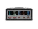 EXSYS EX-1107 Chargeur multiports High Power, QI 15W et USB-C PD à max. 260W