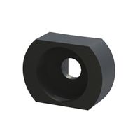 Manchons SCHROFF pour M2.5, laiton, noir, 10 pièces