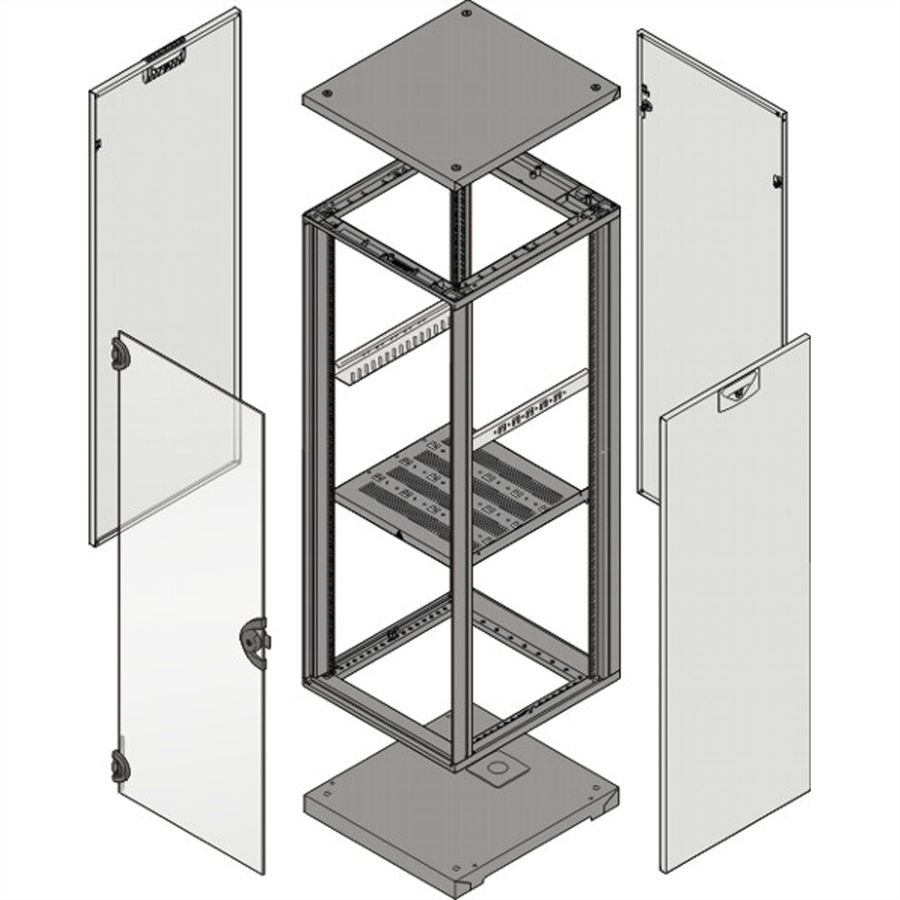 SCHROFF Novastar Kit de joints, IP 40, 25 U à 47 U