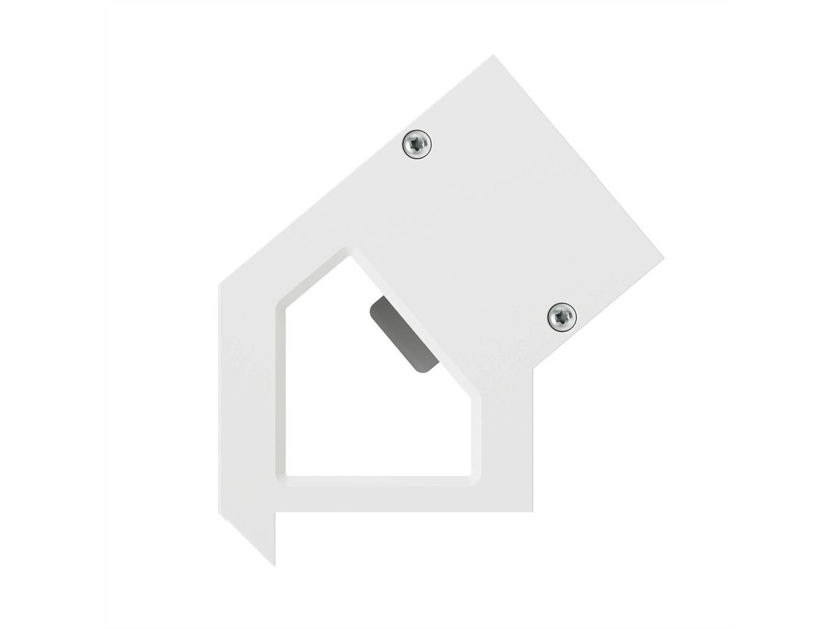 BACHMANN DESK2 blanc 2xUTE, 1xUSB C/C 65W L=0,2m RAL9010