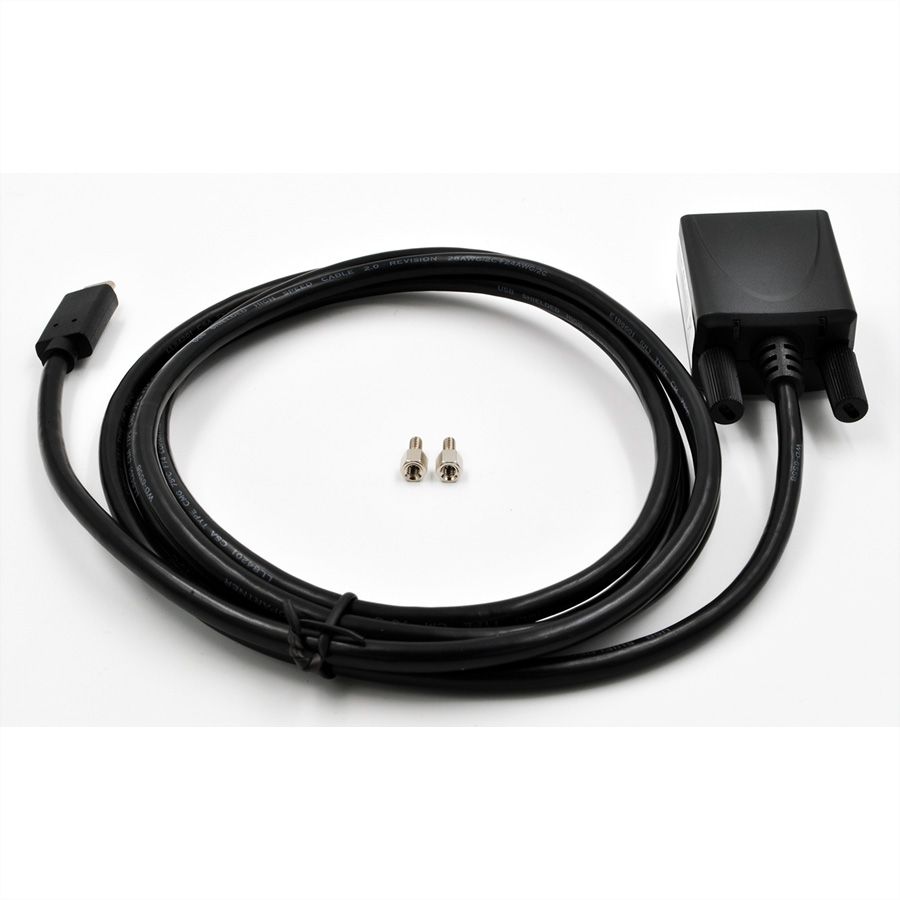EXSYS EX-2311-2F USB 2.0 C - mâle vers 1x série RS-232, LED