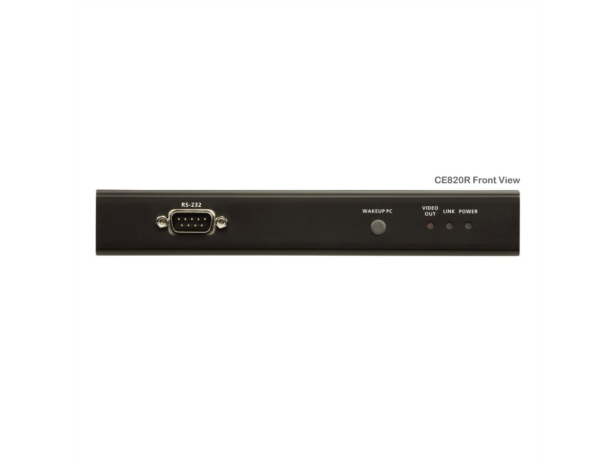 ATEN CE820R Système d'extension KVM USB HDMI HDBaseT 2.0 (unité distante) (4K à 100 m)