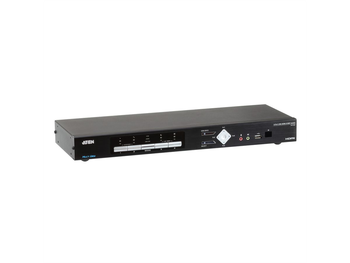 ATEN CM1284 Commutateur KVMP multivue HDMI USB à 4 ports