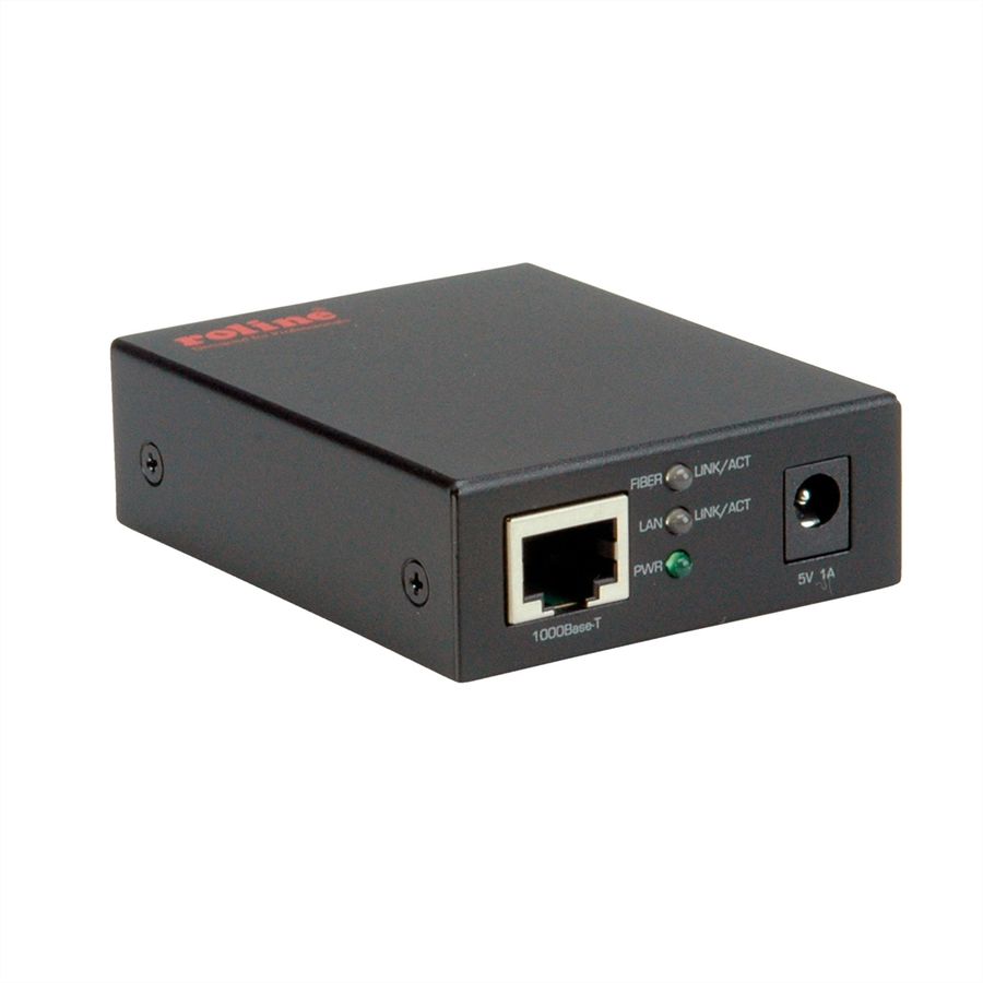 ROLINE Convertisseur Média 10/100/1000Base-T vers Fibre Dual-speed