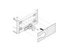 SCHROFF RatiopacPro Kit d'assemblage poignée basculante, 3 U, 42 CV, 495 mm
