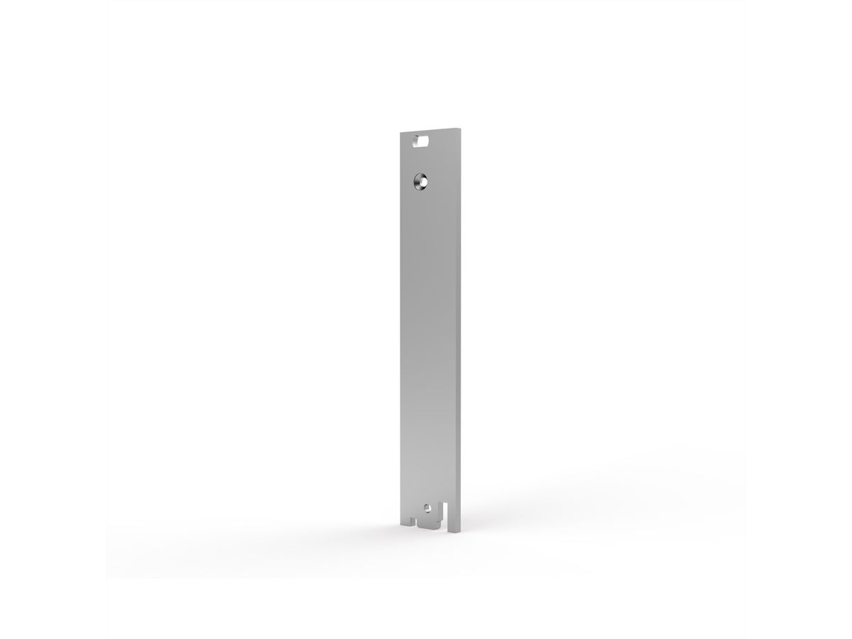 SCHROFF Unité enfichable, face avant, non blindée, pour IEL, IET, Type 2 poignée, 3 U, 4 HP, 2,5 mm, alu, anodisé avant, conducteur arrière
