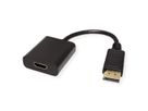 VALUE Câble adaptateur DisplayPort - HDMI, v1.2, HDR 10, DP M-HDMI F