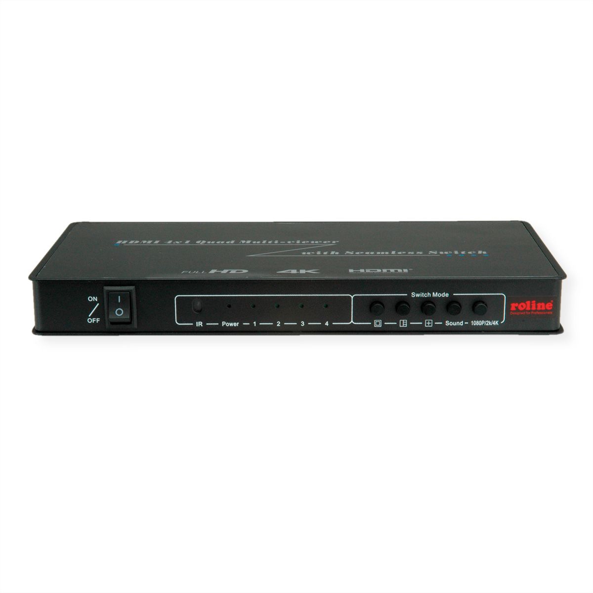 ROLINE Switch HDMI 4x1 QUAD multi vues en continu